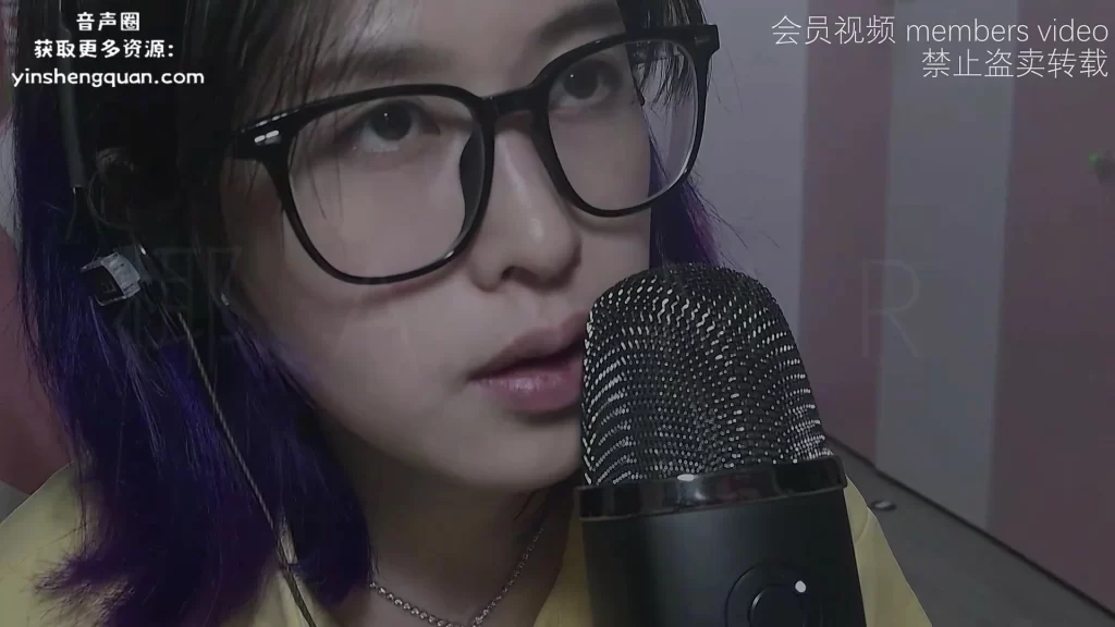 【新麦开箱】B站椰子啦ASMR定制设备首测！快速舌音让你秒入睡-橘喵喵